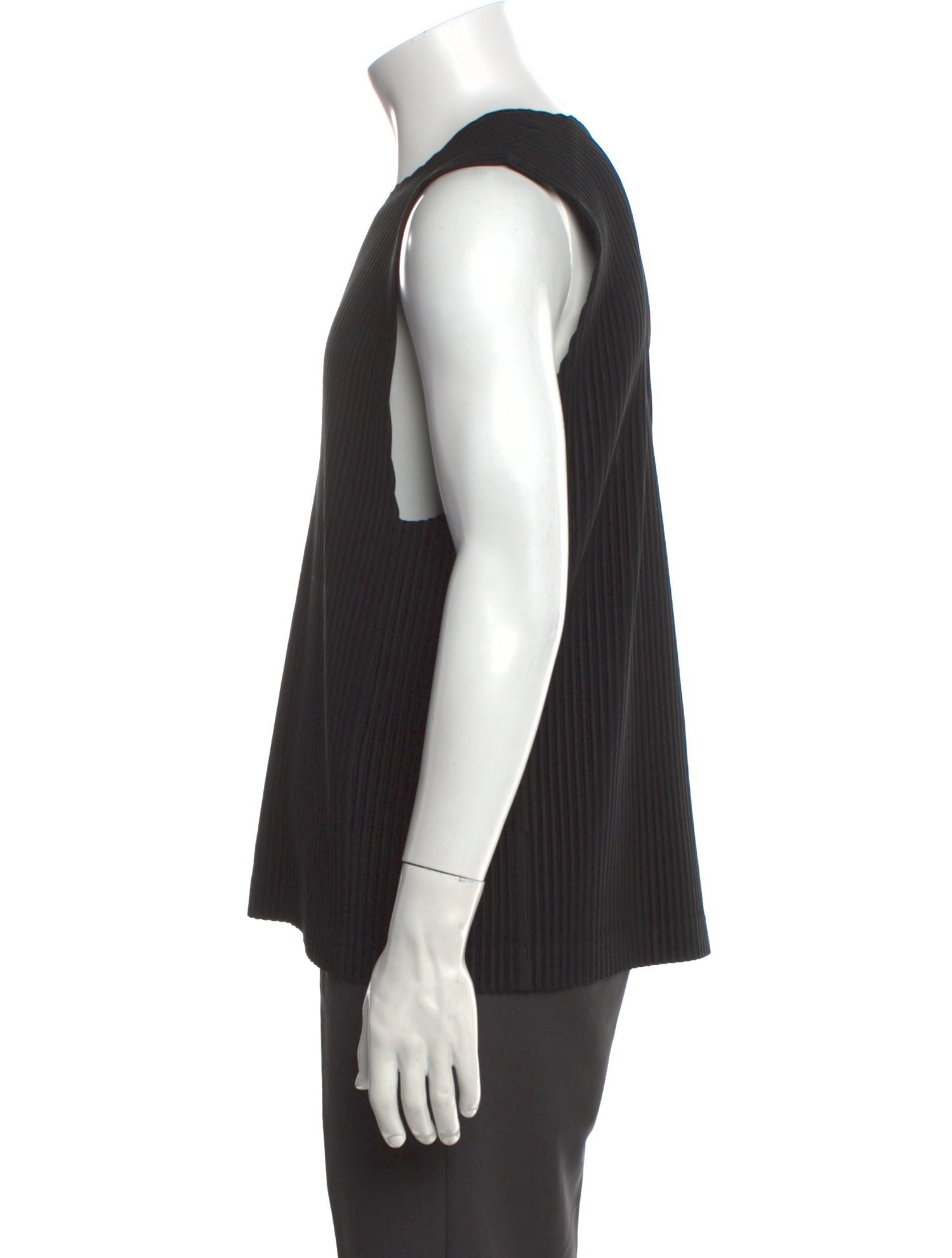 HOMME PLISSÉ ISSEY MIYAKE Crew Neck Sleeveless T-Shirt