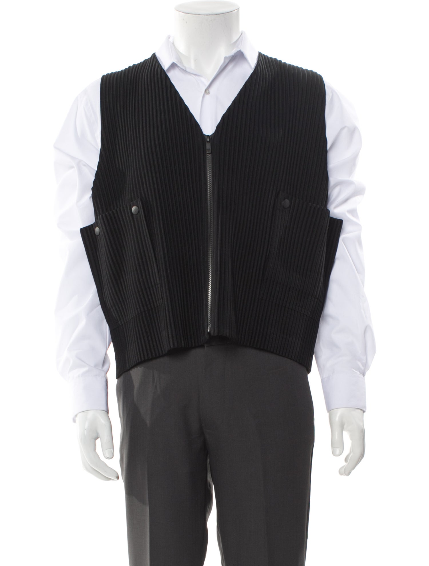 HOMME PLISSÉ ISSEY MIYAKE Striped Vest