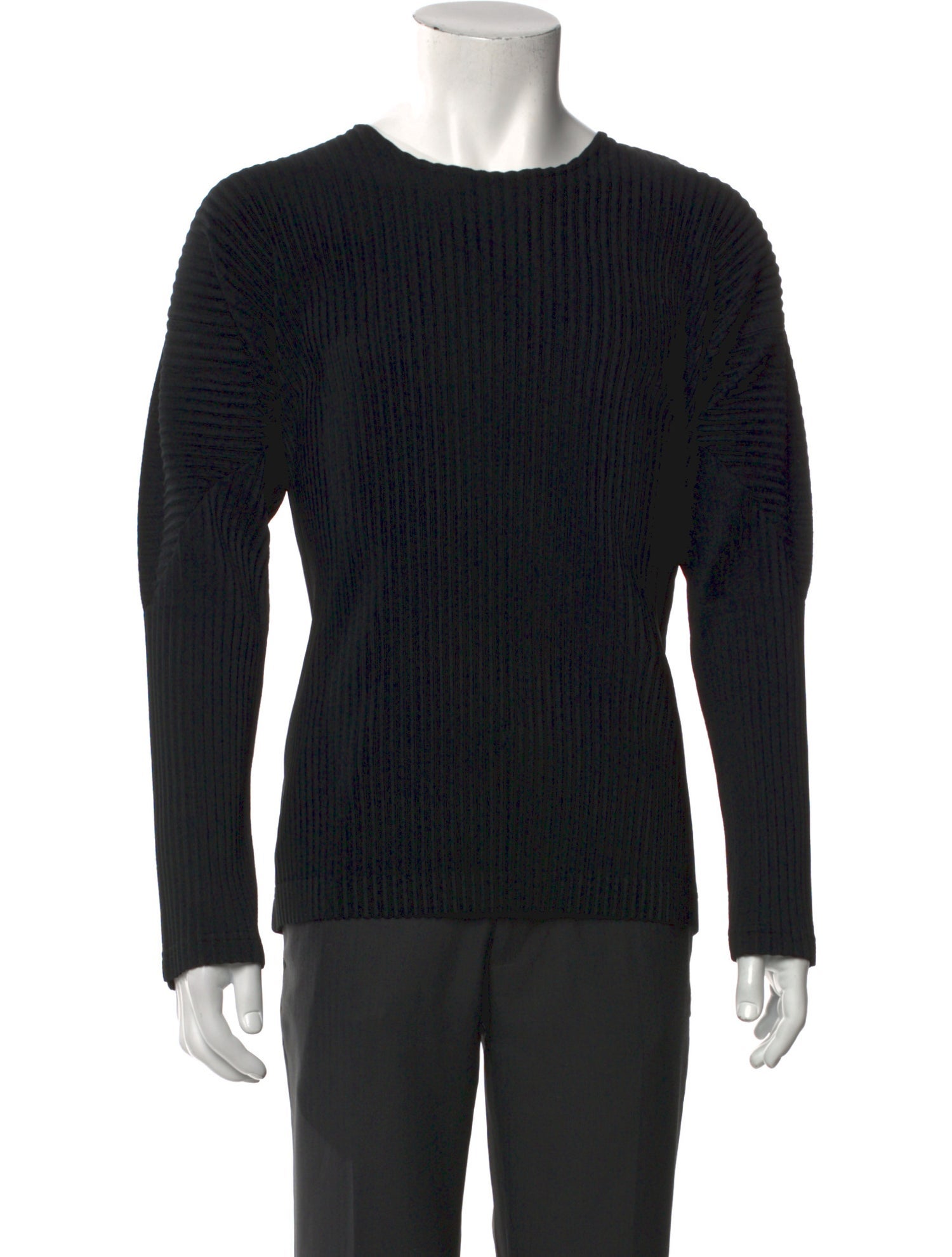 HOMME PLISSÉ ISSEY MIYAKE Crew Neck Long Sleeve Henley
