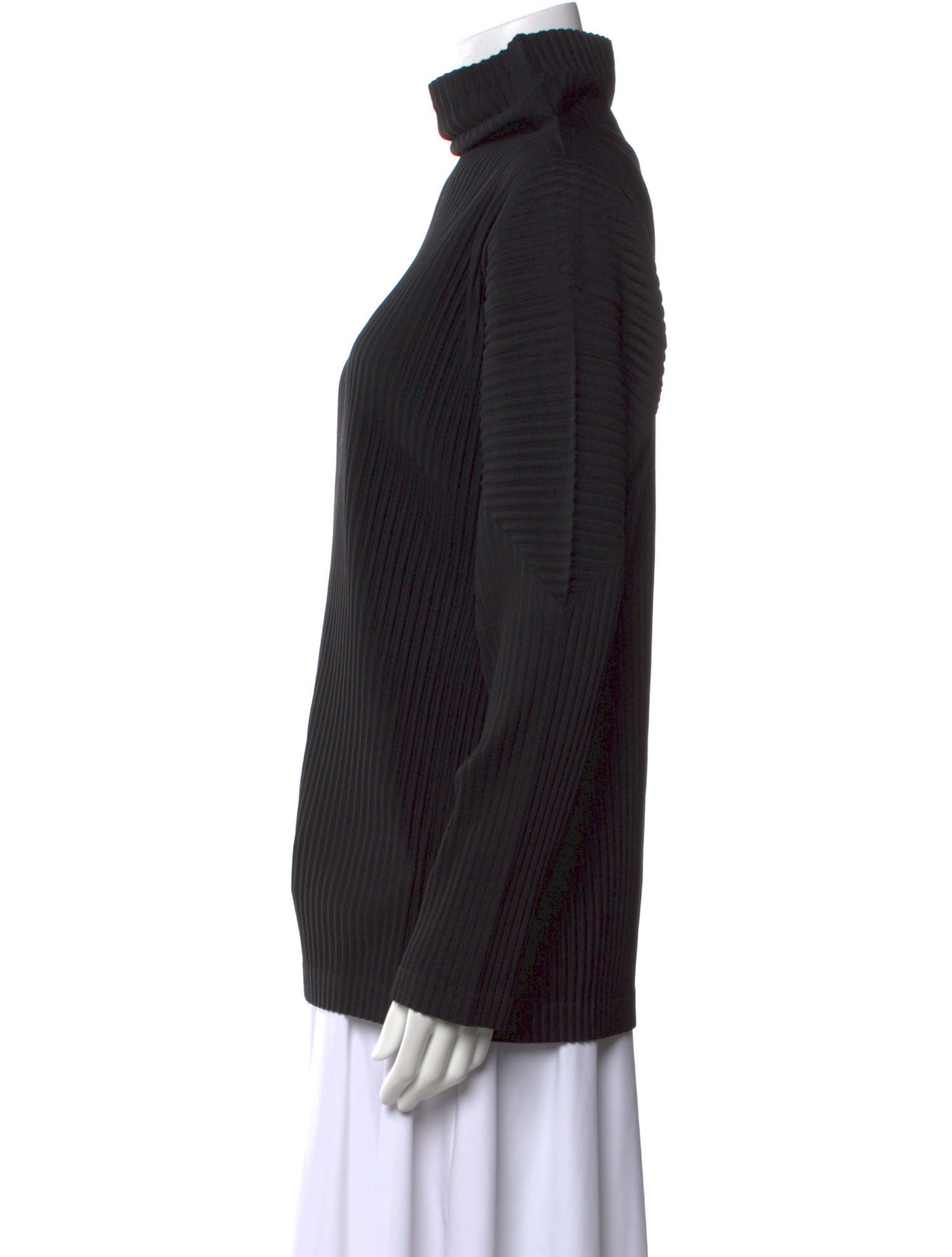 HOMME PLISSÉ ISSEY MIYAKE Turtleneck Long Sleeve Sweatshirt