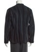 HOMME PLISSÉ ISSEY MIYAKE Striped Long Sleeve Shirt