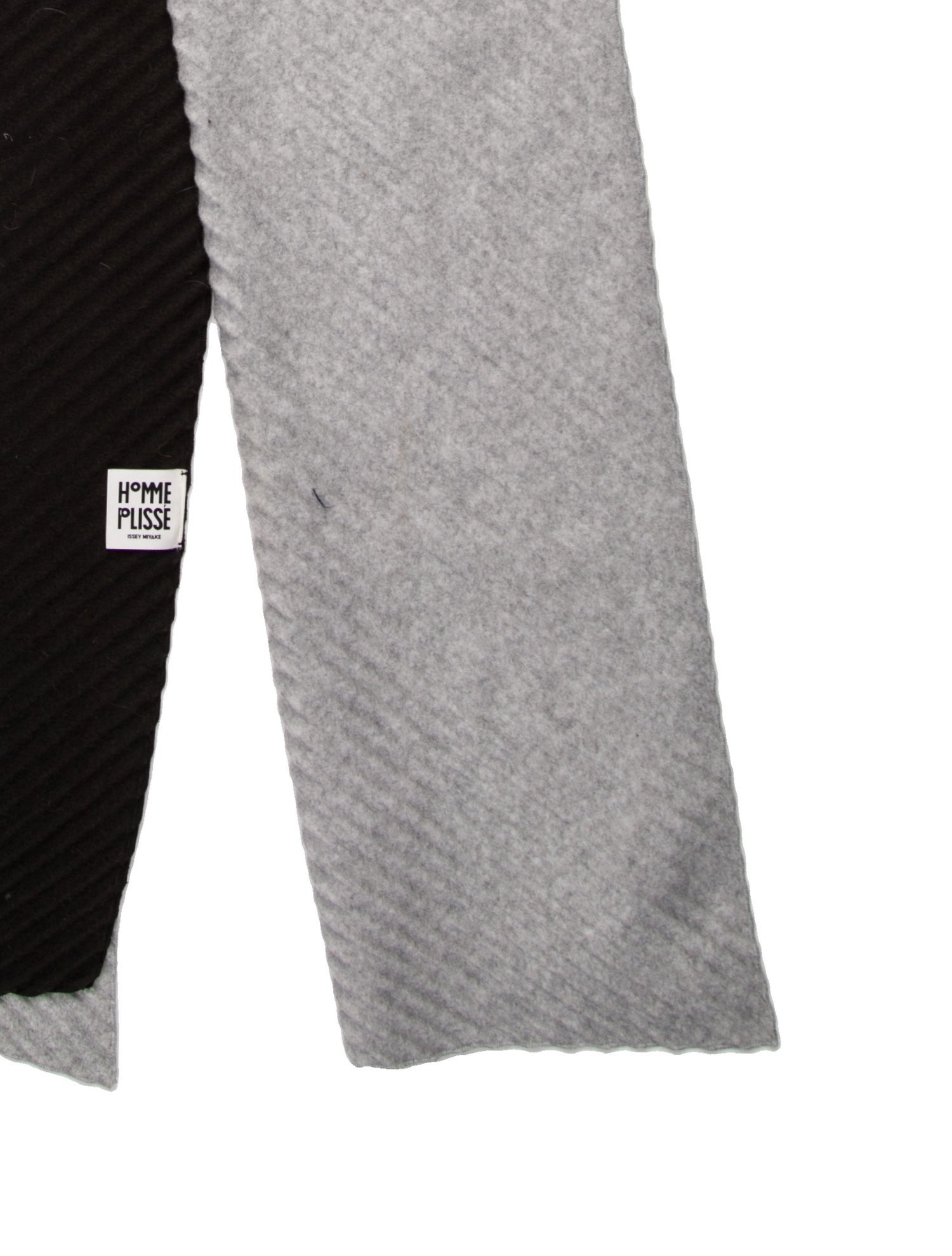 HOMME PLISSÉ ISSEY MIYAKE 'Pursuit of Happiness' Striped Harness Scarf