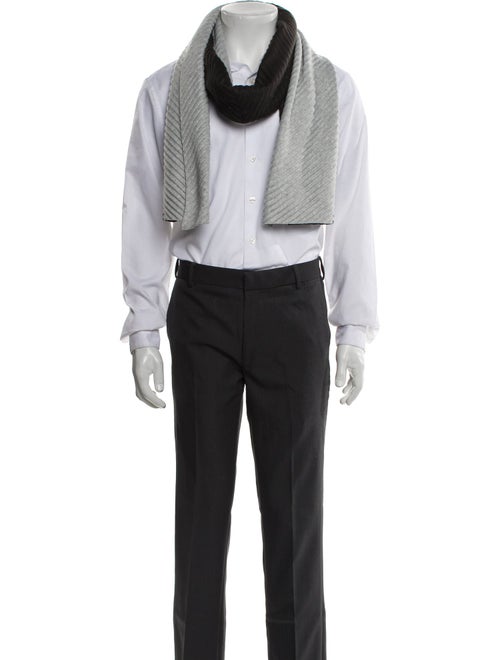 HOMME PLISSÉ ISSEY MIYAKE 'Pursuit of Happiness' Striped Harness Scarf