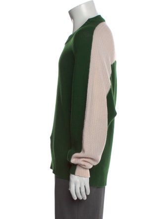 HOMME PLISSÉ ISSEY MIYAKE Wool Crew Neck Pullover