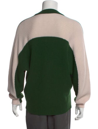 HOMME PLISSÉ ISSEY MIYAKE Wool Crew Neck Pullover