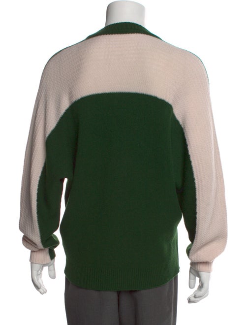 HOMME PLISSÉ ISSEY MIYAKE Wool Crew Neck Pullover
