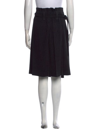 HOMME PLISSÉ ISSEY MIYAKE Pleated Accents Knee-Length Skirt