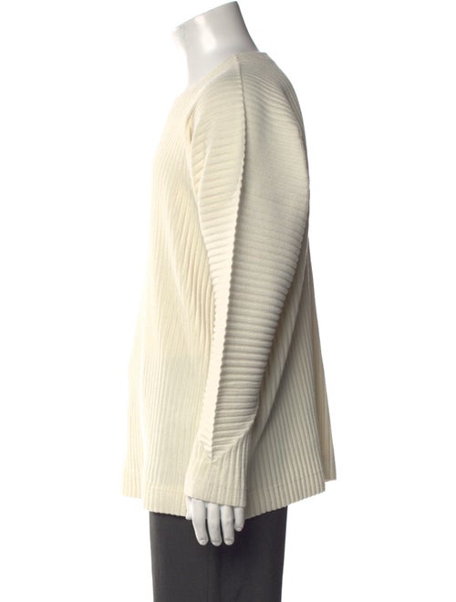 HOMME PLISSÉ ISSEY MIYAKE Crew Neck Long Sleeve Pullover