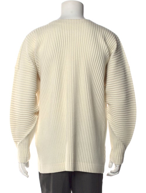 HOMME PLISSÉ ISSEY MIYAKE Crew Neck Long Sleeve Pullover