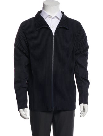 HOMME PLISSÉ ISSEY MIYAKE Collar Long Sleeve Hoodie