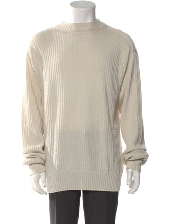 HOMME PLISSÉ ISSEY MIYAKE Crew Neck Long Sleeve Pullover