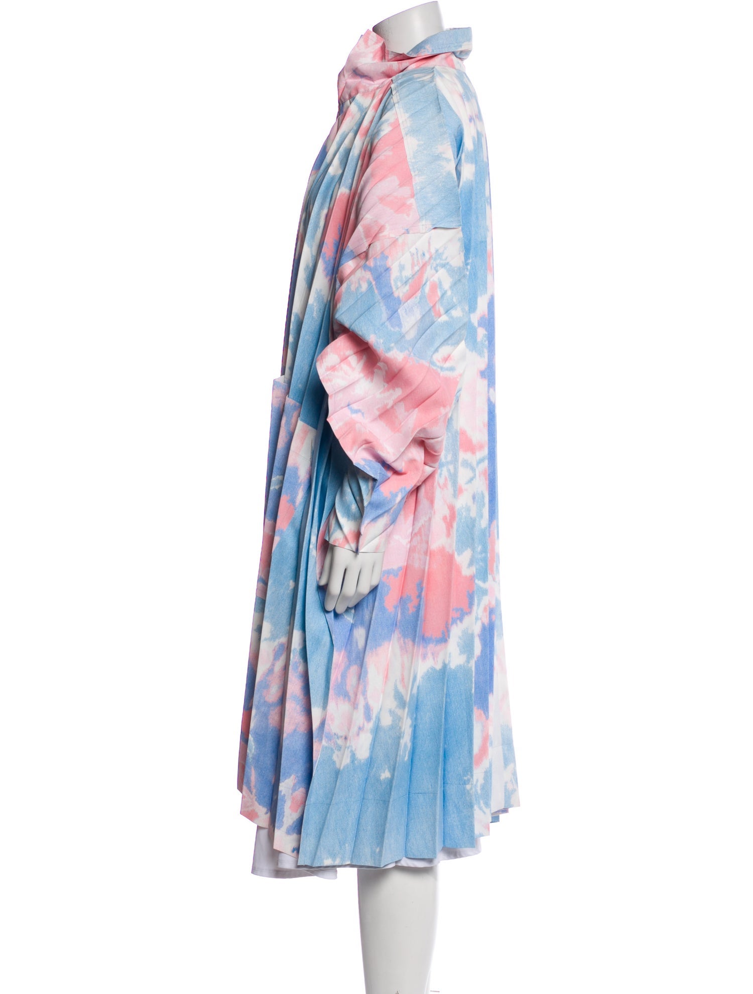 HOMME PLISSÉ ISSEY MIYAKE Patterned Coat