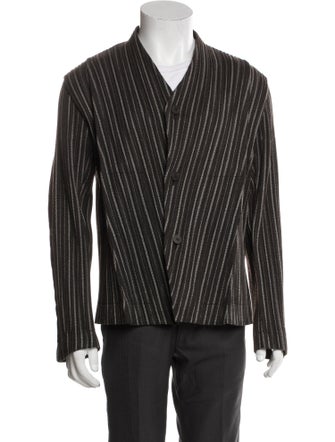 HOMME PLISSÉ ISSEY MIYAKE Striped Windbreaker