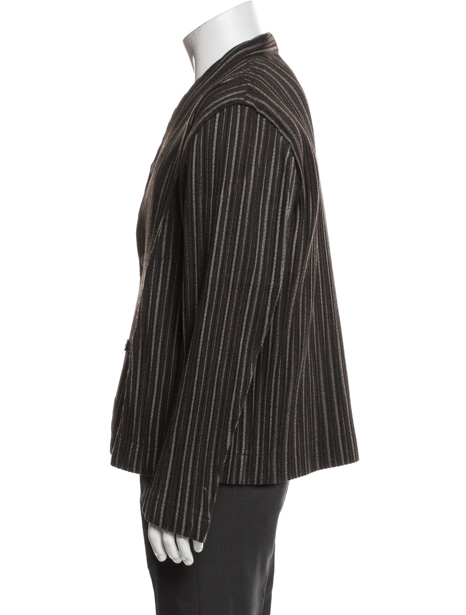 HOMME PLISSÉ ISSEY MIYAKE Striped Windbreaker