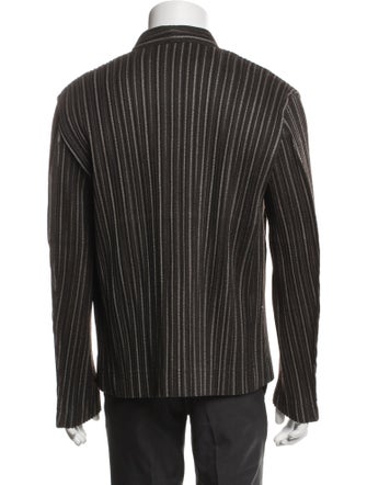 HOMME PLISSÉ ISSEY MIYAKE Striped Windbreaker