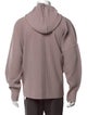 HOMME PLISSÉ ISSEY MIYAKE V-Neck Long Sleeve Hoodie