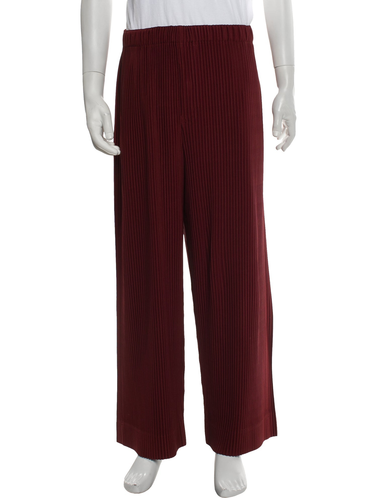 HOMME PLISSÉ ISSEY MIYAKE Striped Corduroy Pants w/ Tags