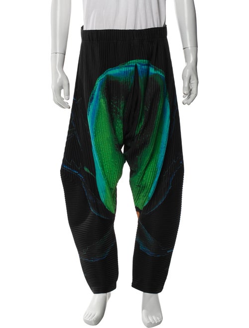 HOMME PLISSÉ ISSEY MIYAKE Graphic Print Joggers