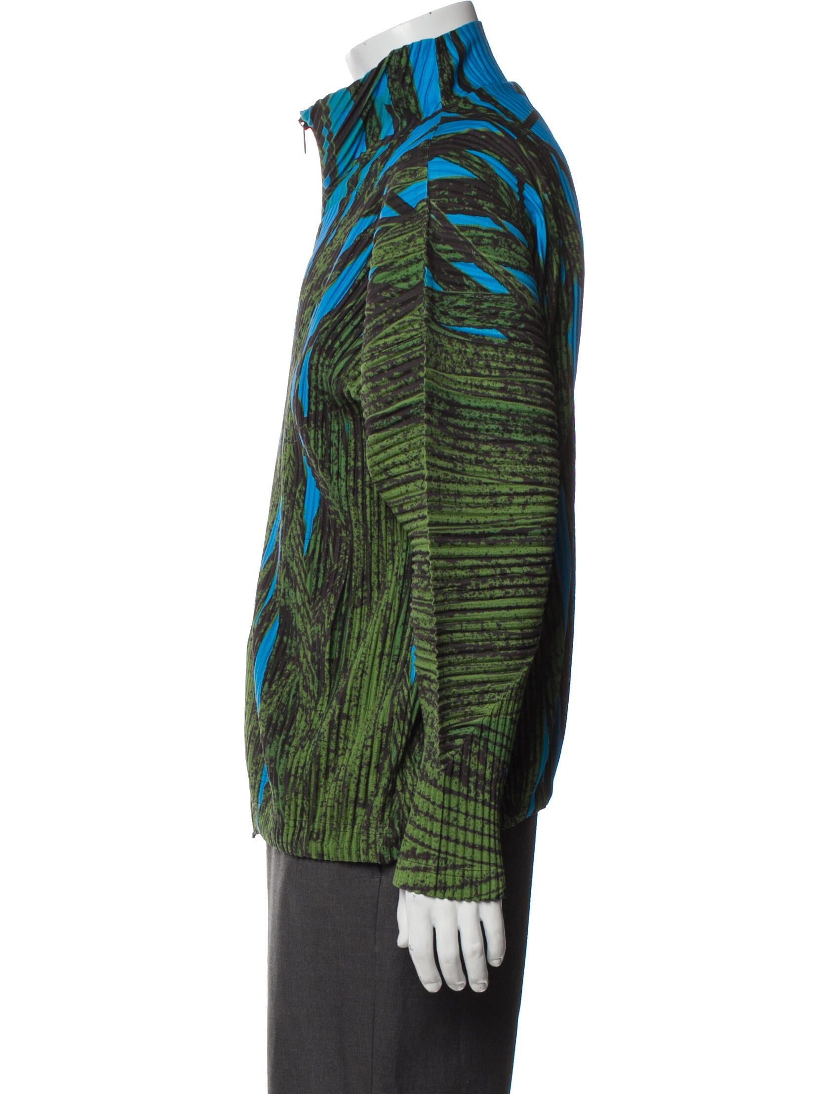 HOMME PLISSÉ ISSEY MIYAKE Striped Windbreaker