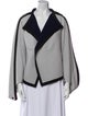 HOMME PLISSÉ ISSEY MIYAKE Colorblock Pattern Jacket