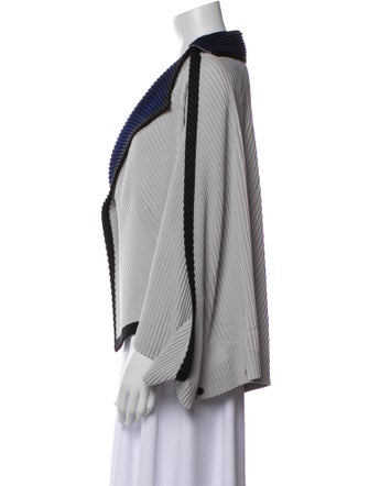 HOMME PLISSÉ ISSEY MIYAKE Colorblock Pattern Jacket