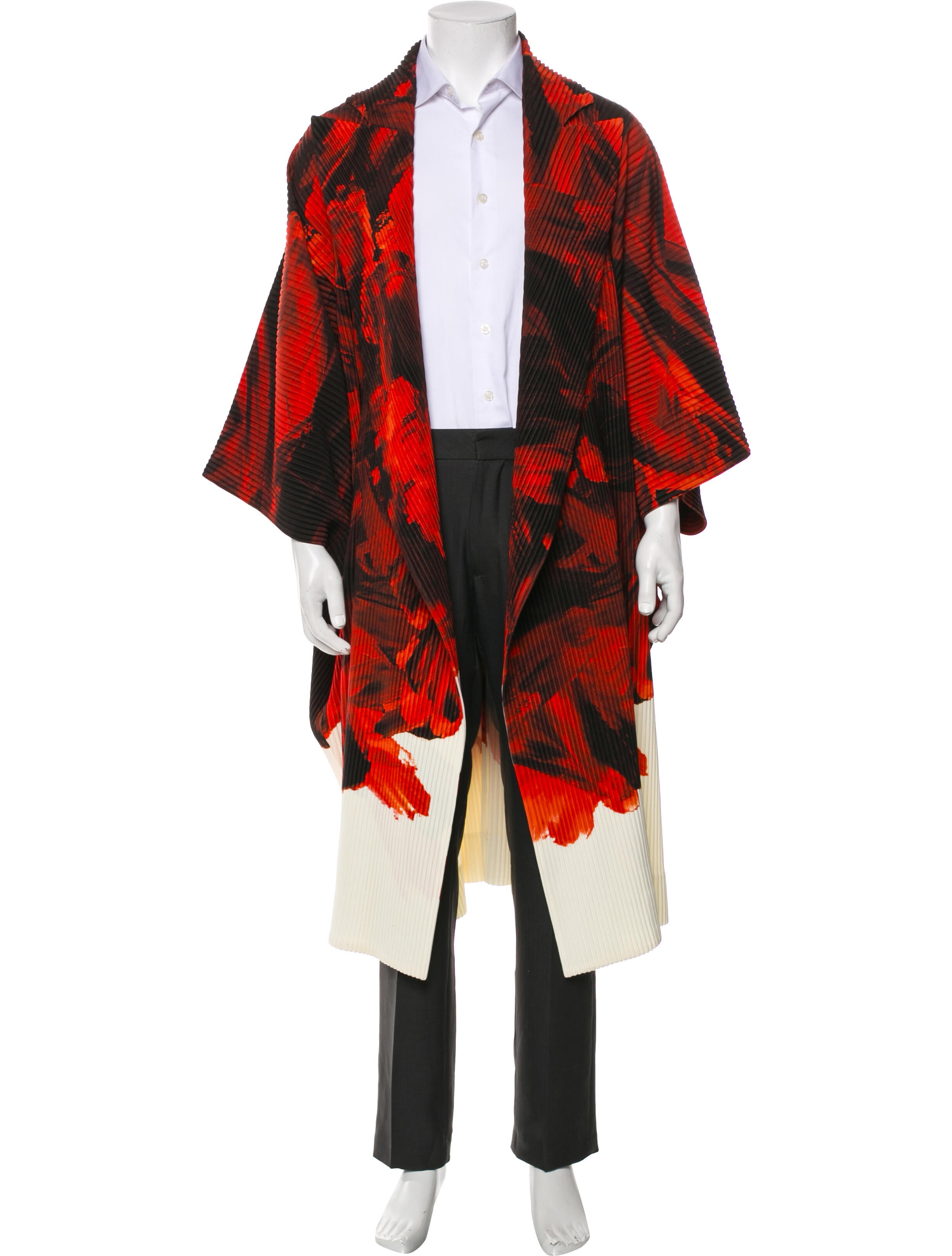 HOMME PLISSÉ ISSEY MIYAKE Printed Cape