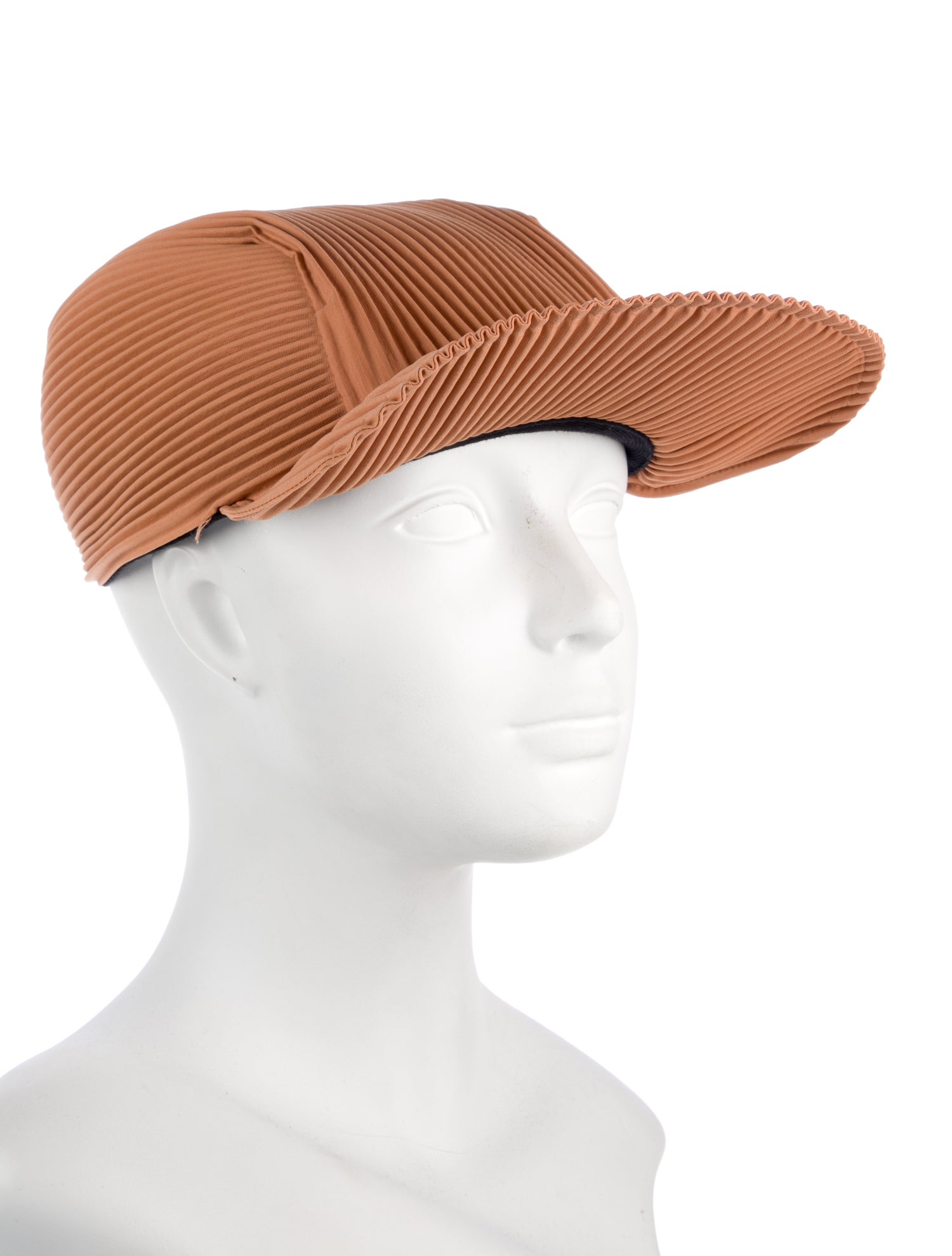 HOMME PLISSÉ ISSEY MIYAKE Polyester Pleated Accent Baseball Cap