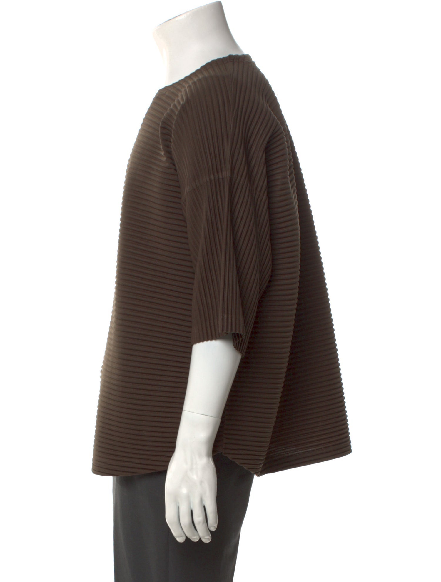 HOMME PLISSÉ ISSEY MIYAKE Crew Neck Short Sleeve T-Shirt