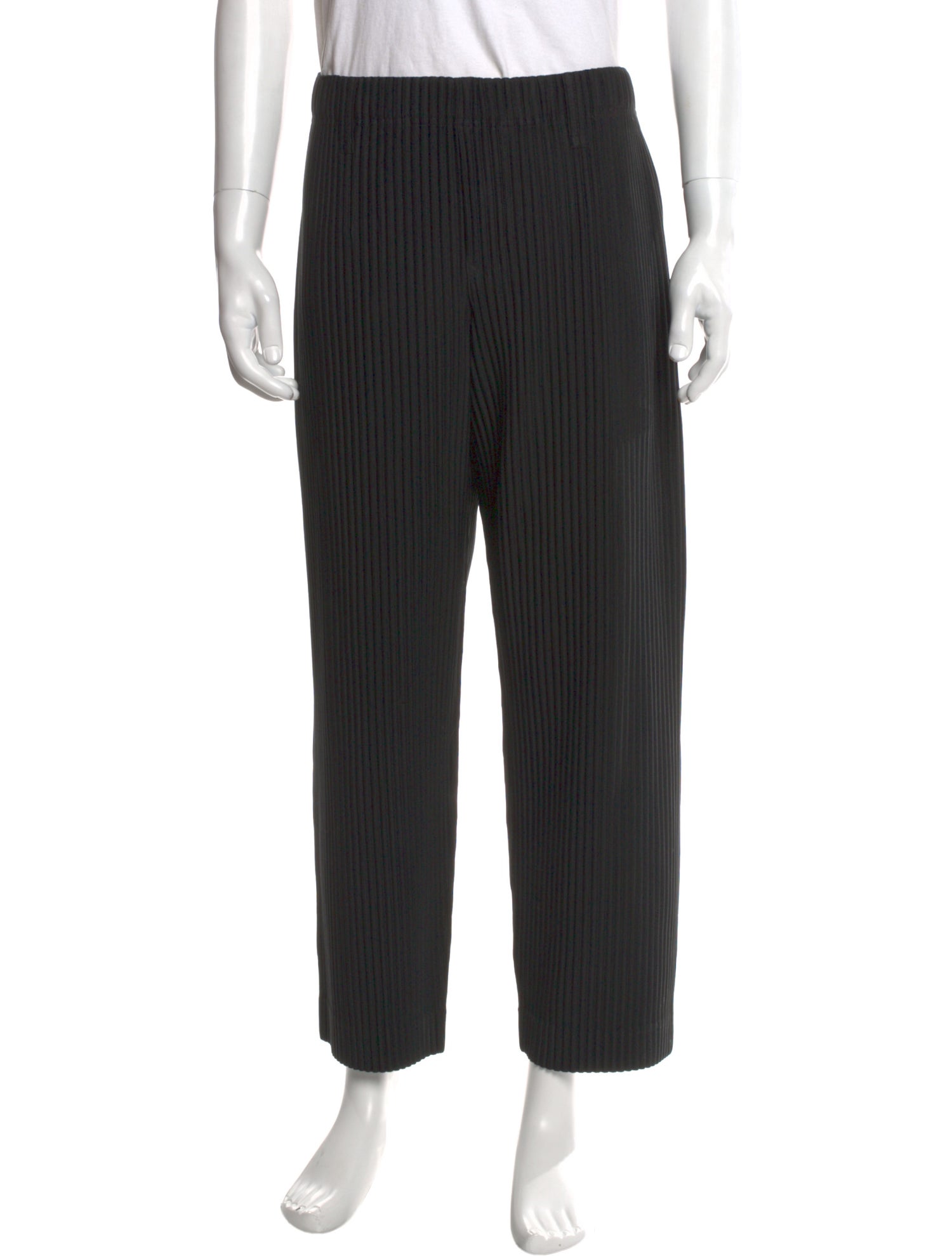 HOMME PLISSÉ ISSEY MIYAKE Striped Dress Pants