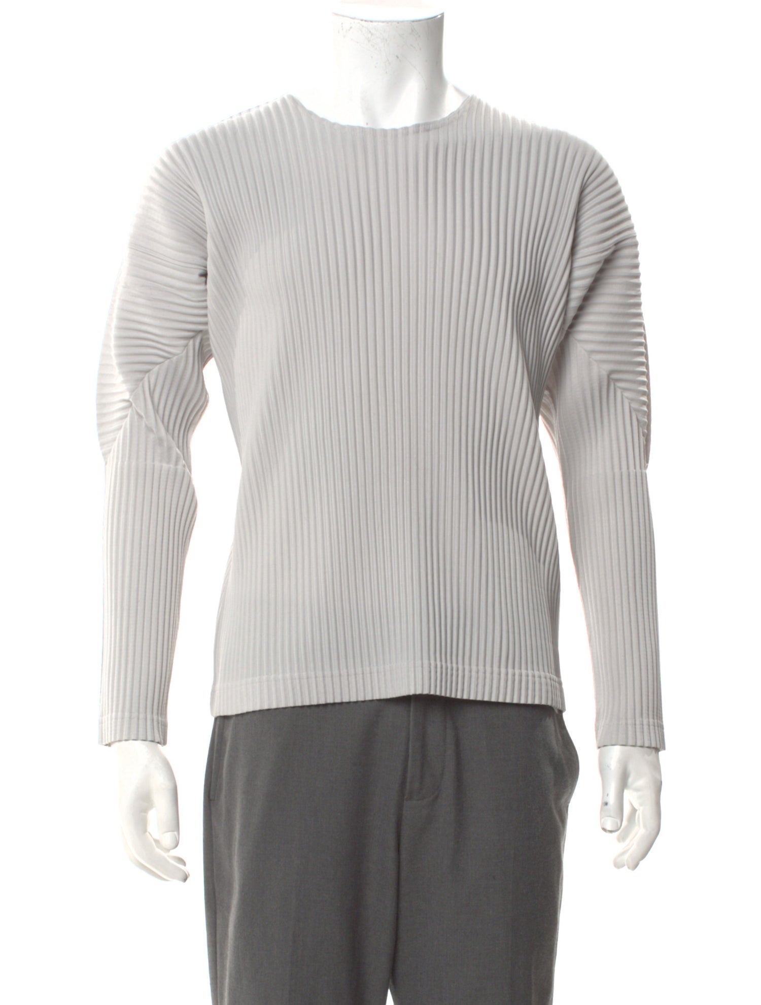 HOMME PLISSÉ ISSEY MIYAKE Crew Neck Long Sleeve Henley