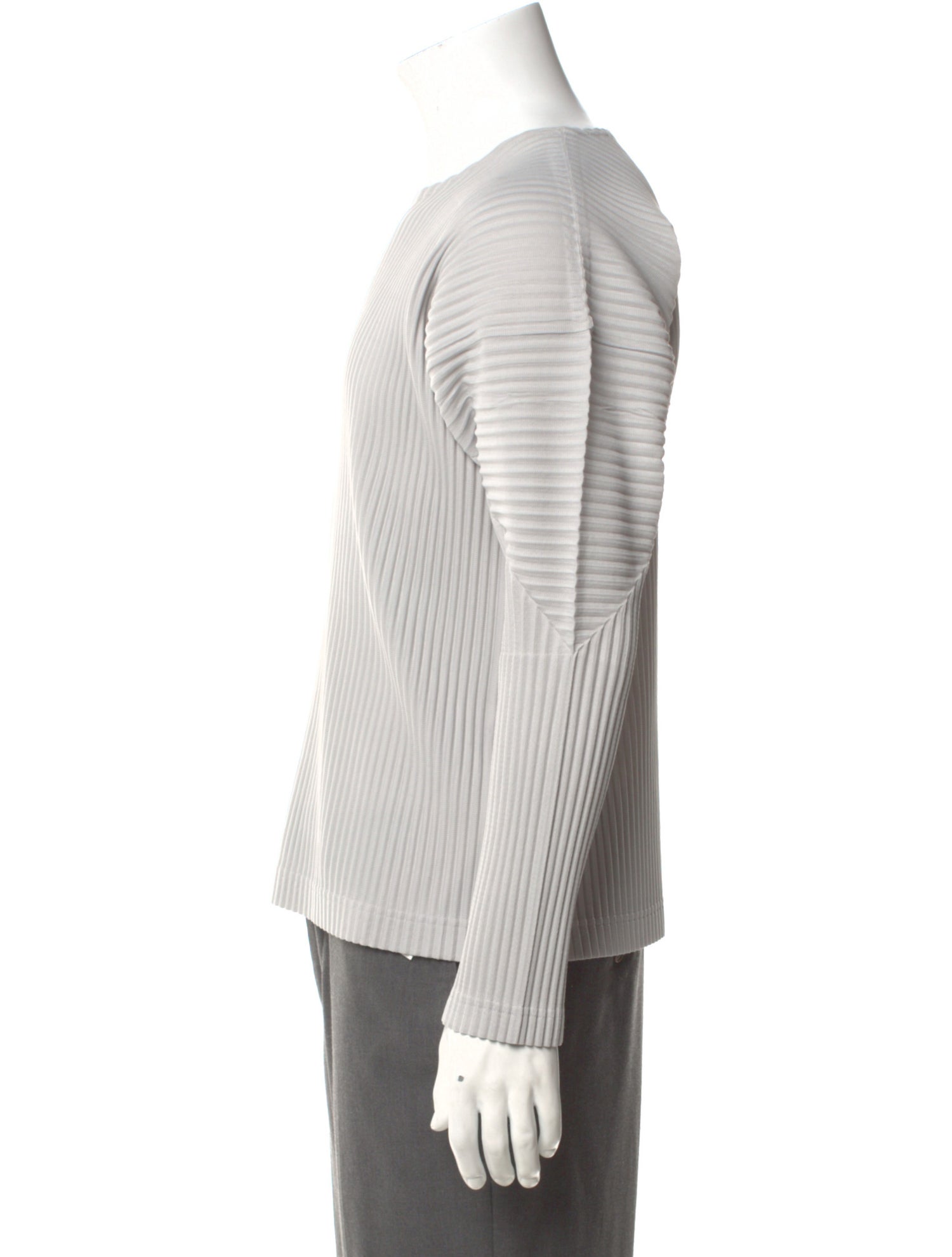 HOMME PLISSÉ ISSEY MIYAKE Crew Neck Long Sleeve Henley