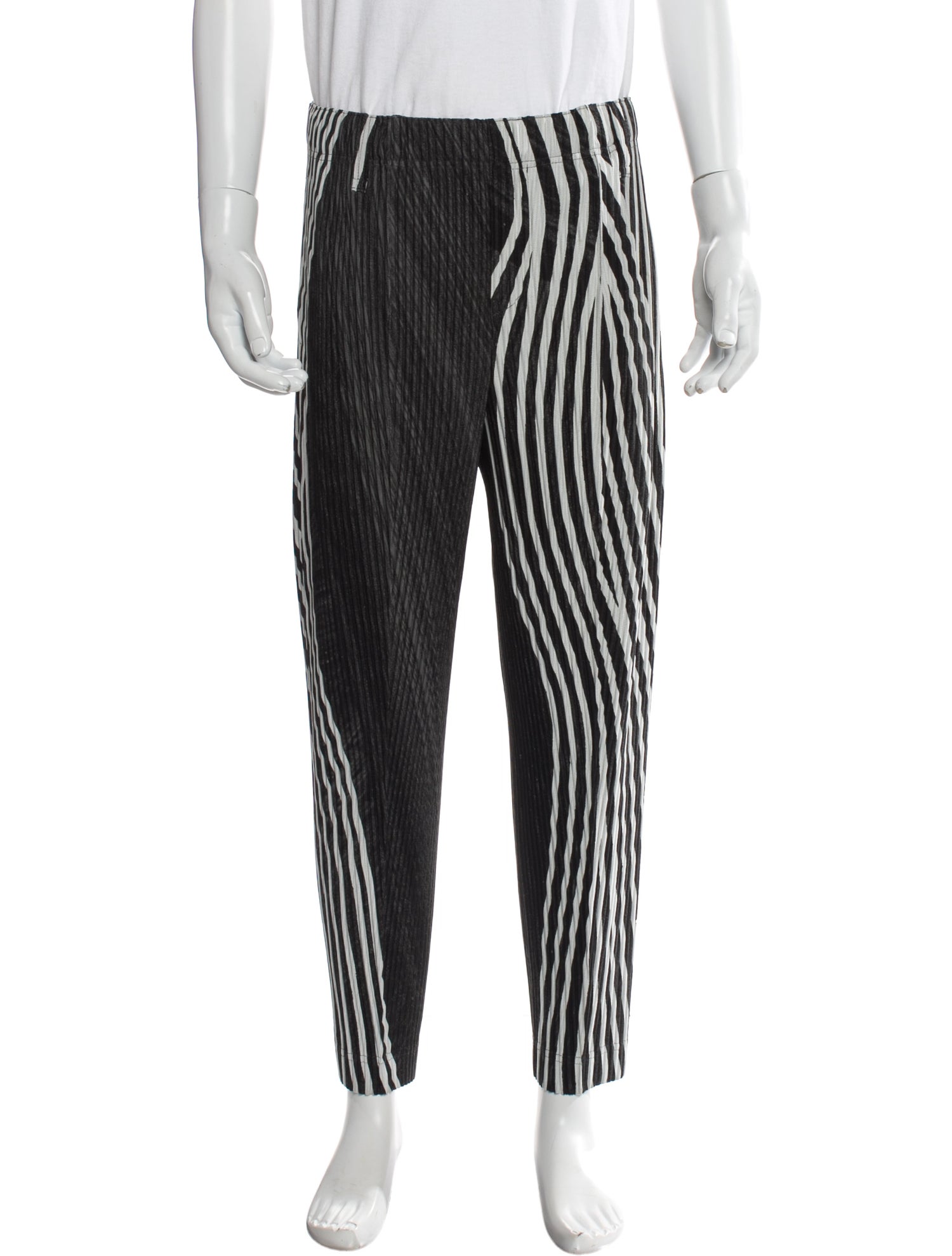 HOMME PLISSÉ ISSEY MIYAKE Striped Pants