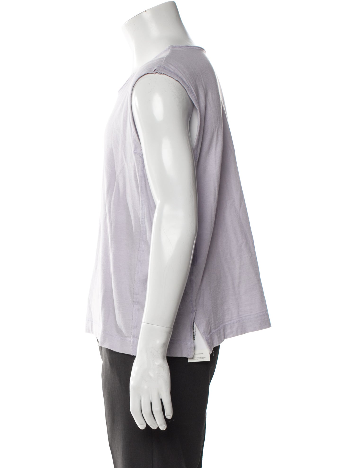 HOMME PLISSÉ ISSEY MIYAKE Scoop Neck Sleeveless T-Shirt