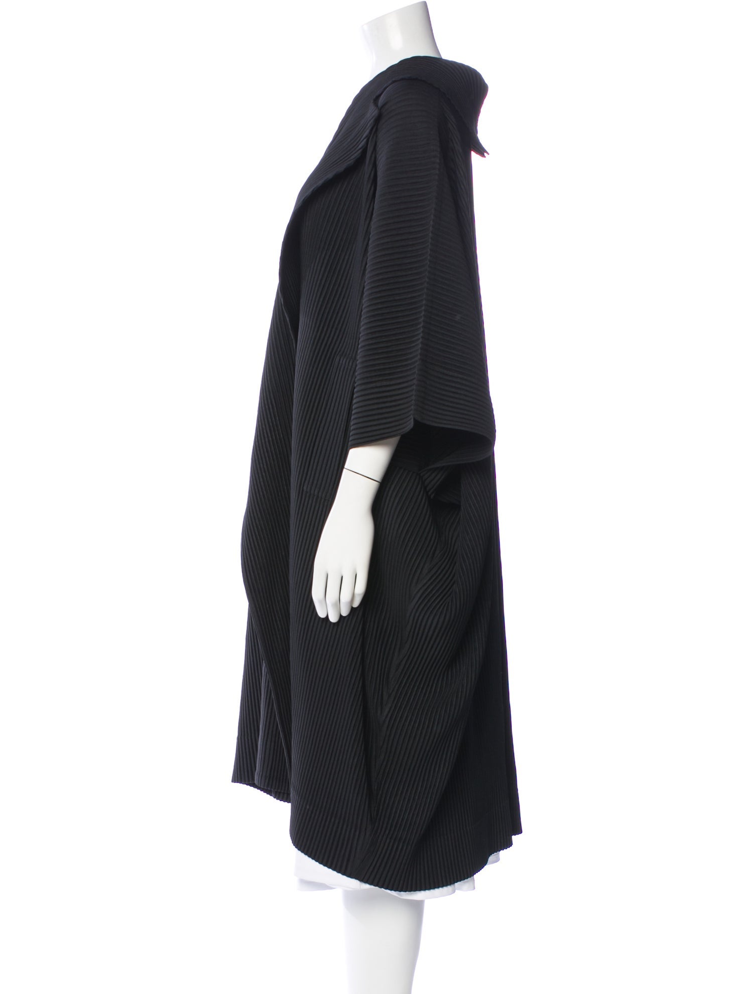 HOMME PLISSÉ ISSEY MIYAKE Striped Coat