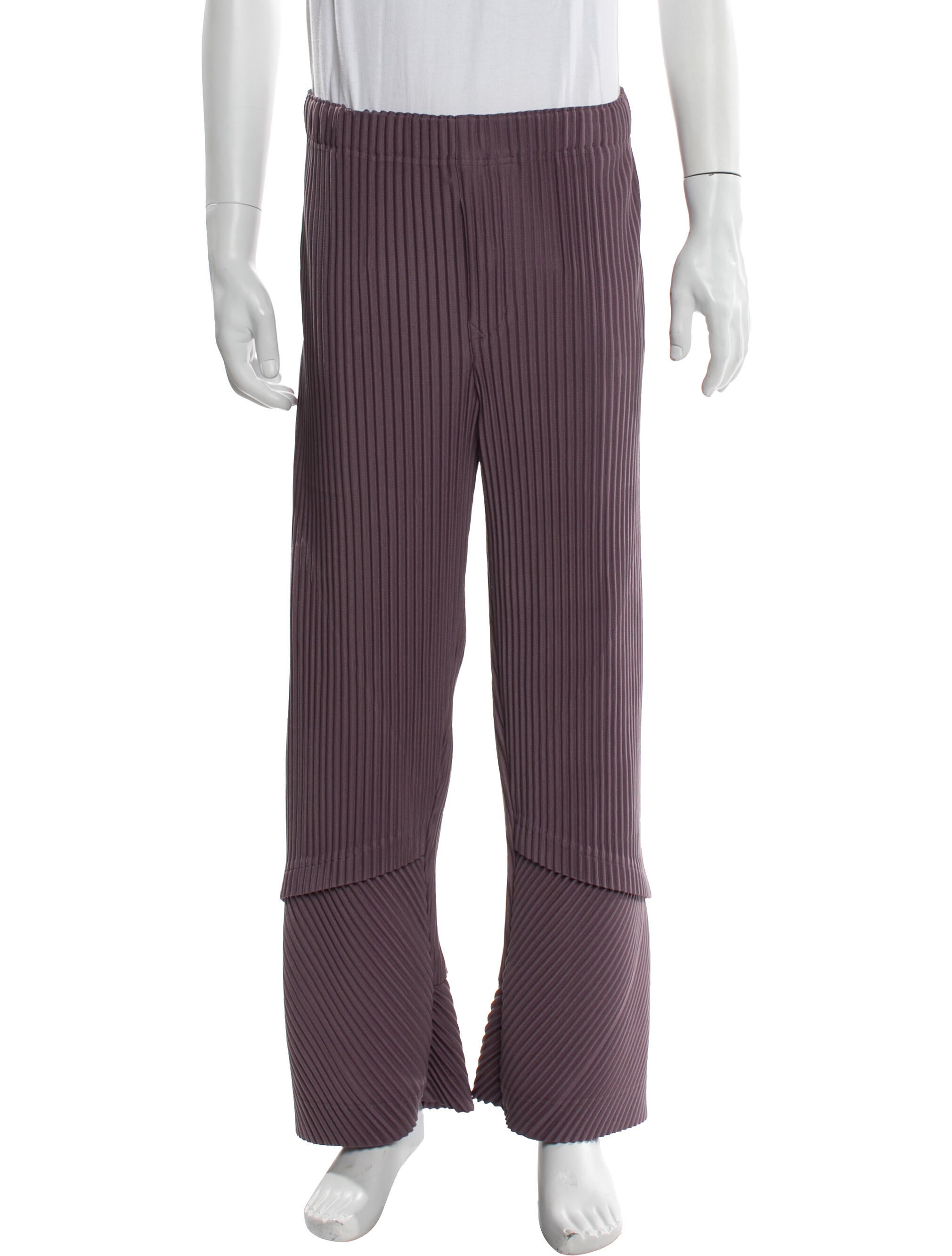 HOMME PLISSÉ ISSEY MIYAKE Striped Pants