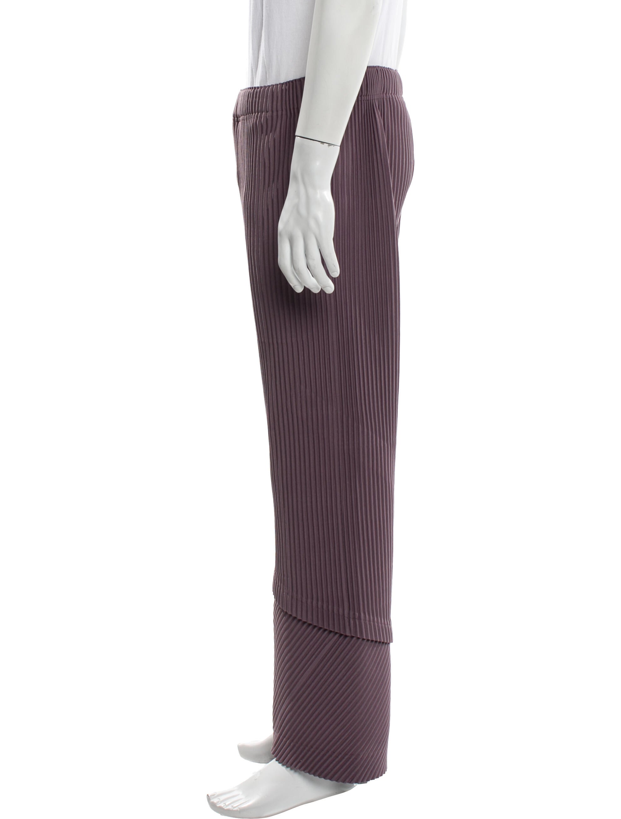 HOMME PLISSÉ ISSEY MIYAKE Striped Pants