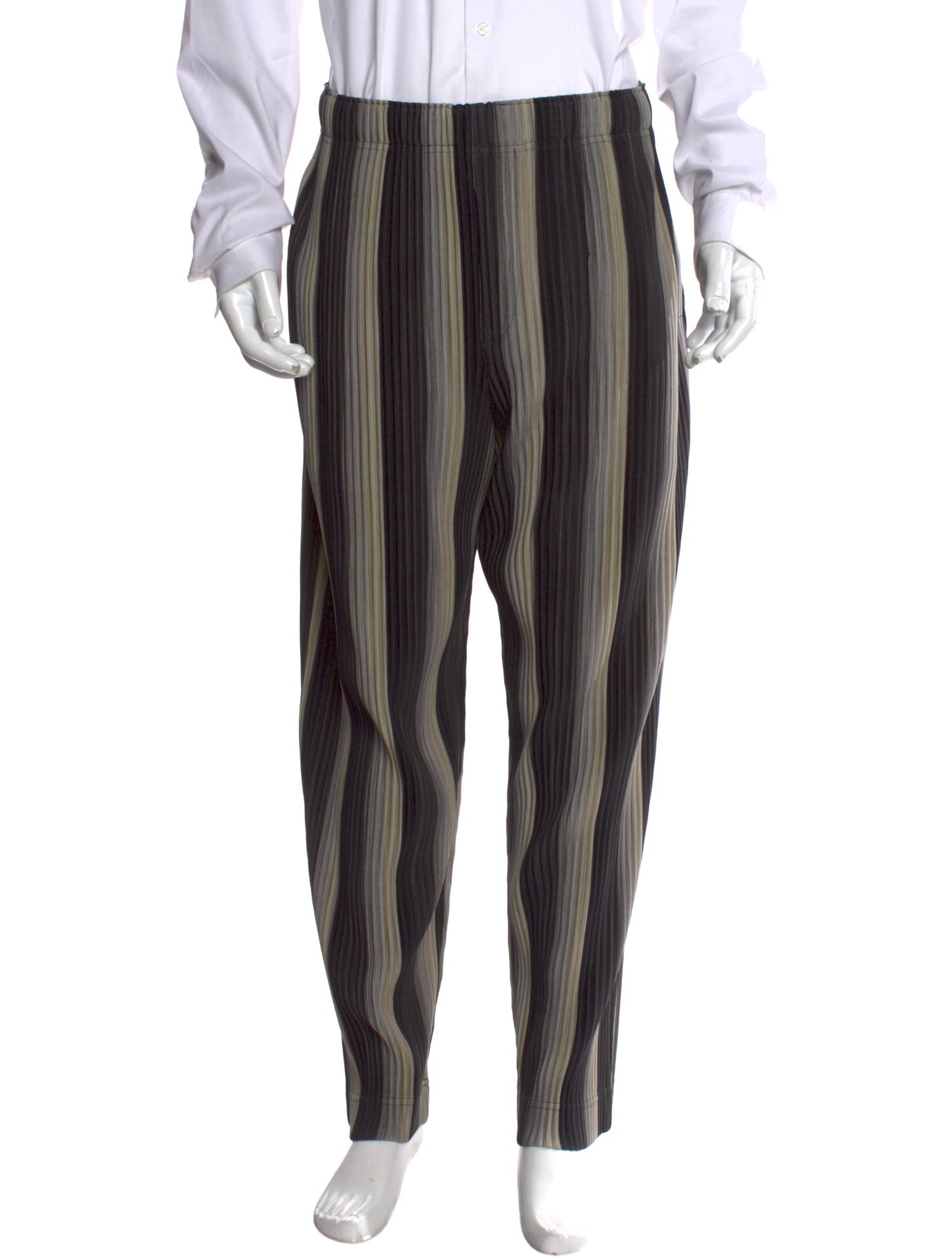 HOMME PLISSÉ ISSEY MIYAKE Striped Pants