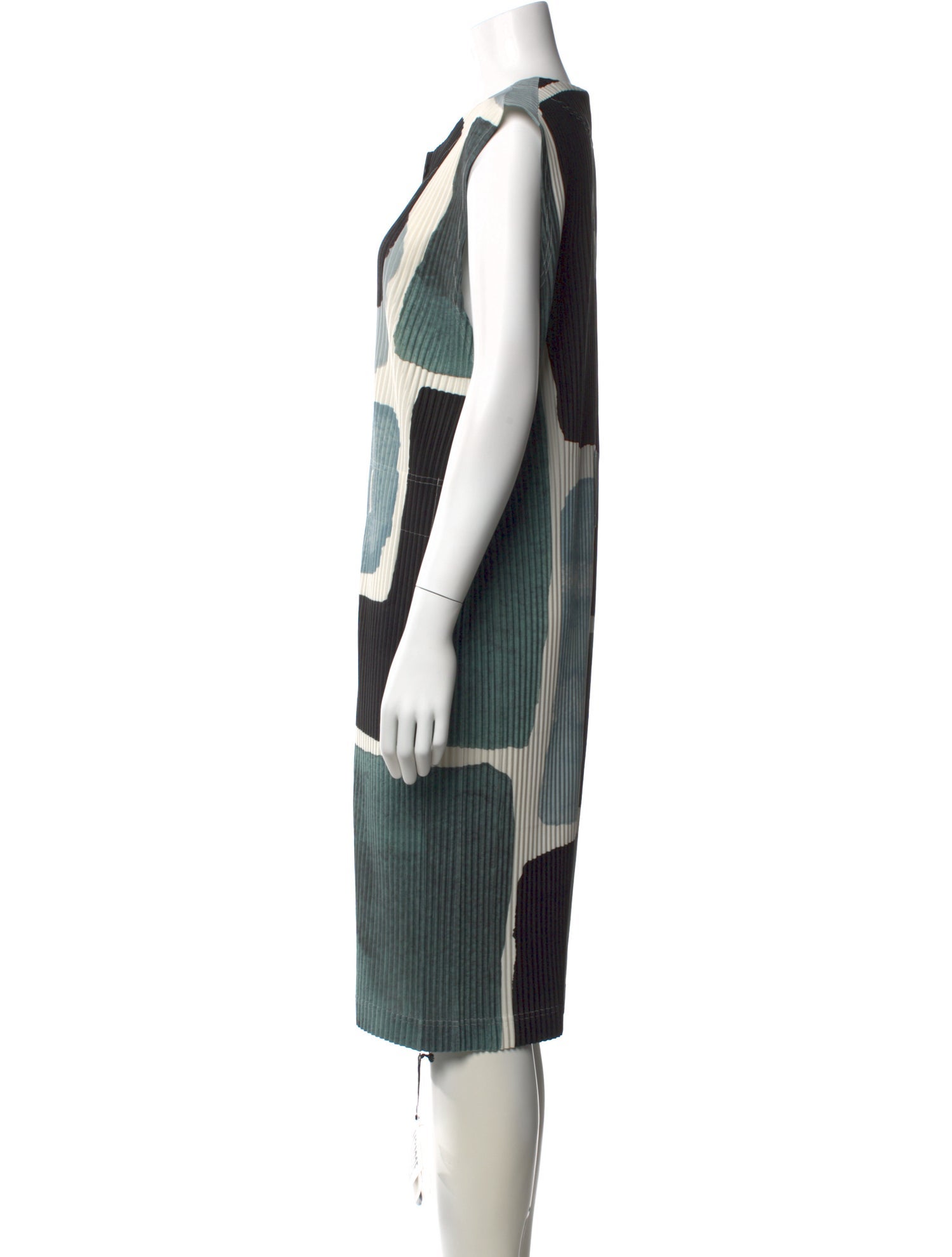 HOMME PLISSÉ ISSEY MIYAKE Graphic Print Vest w/ Tags