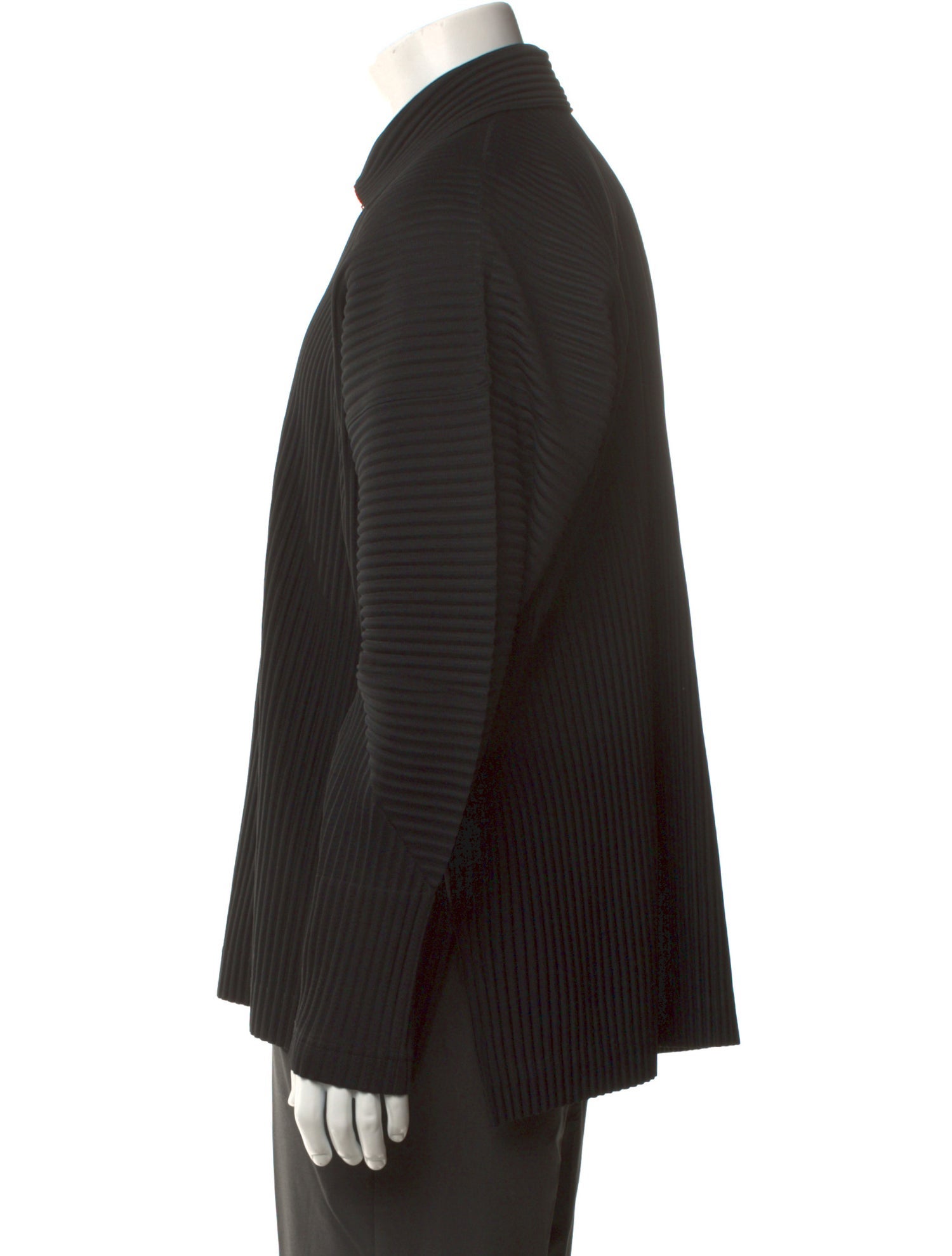 HOMME PLISSÉ ISSEY MIYAKE Long Sleeve Shirt - Black Casual Shirts