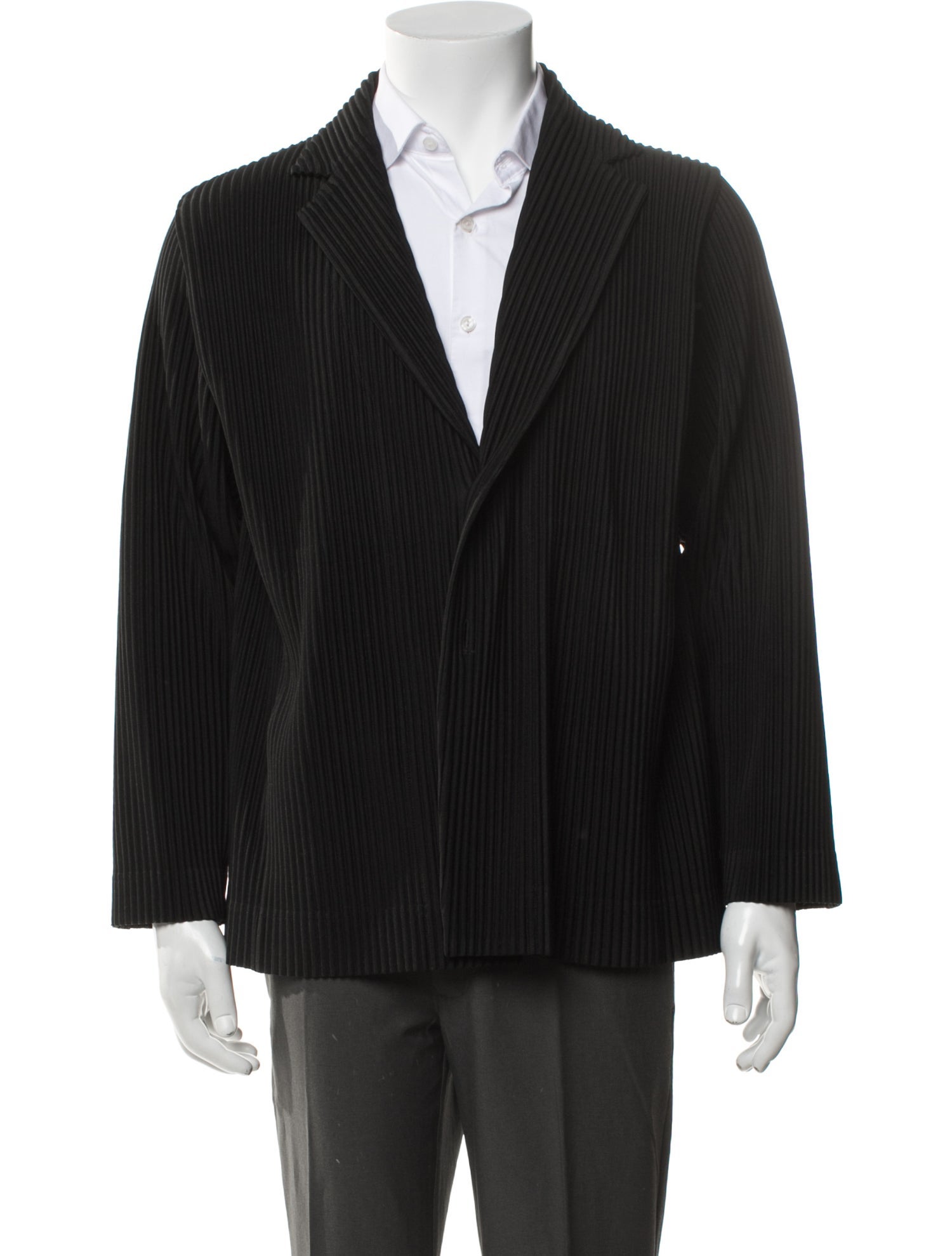 HOMME PLISSÉ ISSEY MIYAKE Pleated Accents Blazer