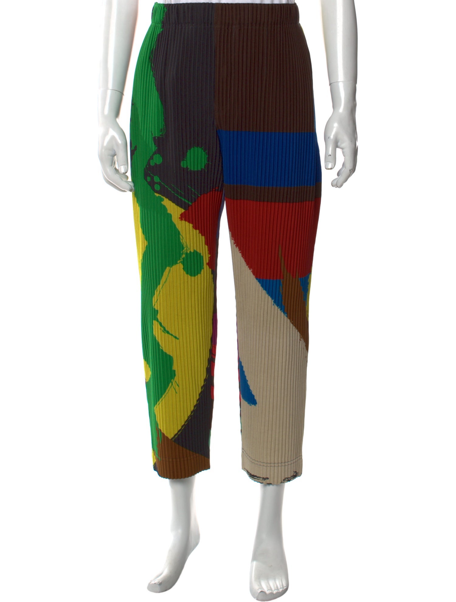 HOMME PLISSÉ ISSEY MIYAKE Graphic Print Pants