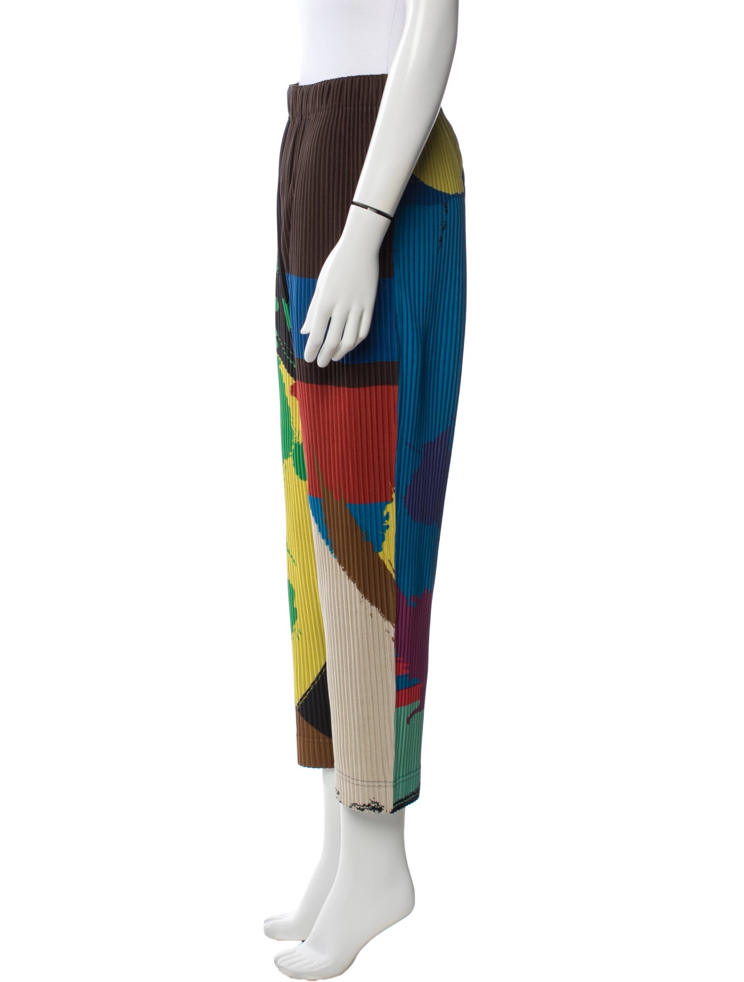 HOMME PLISSÉ ISSEY MIYAKE Graphic Print Pants