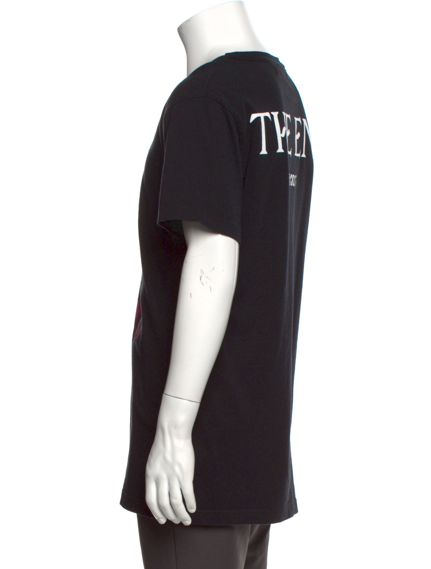 Off-White Oasis Tour 1993 Graphic Print T-Shirt - Black T-Shirts