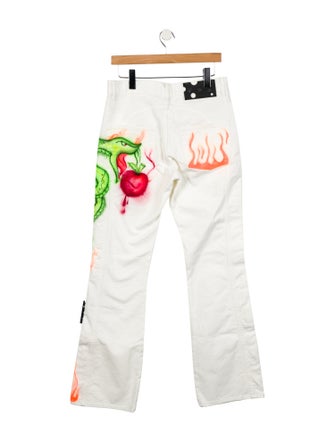 Off-White 2021 Straight-Leg Jeans