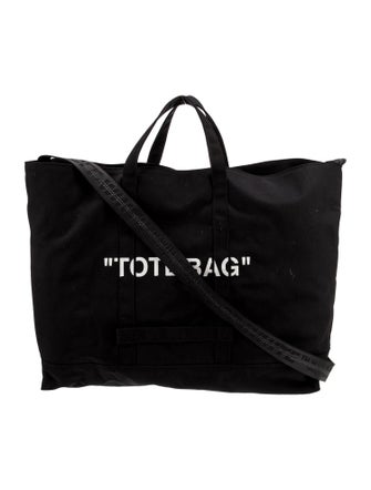Off-White Canvas Tote
