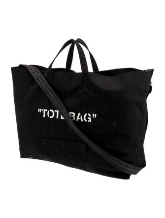 Off-White Canvas Tote