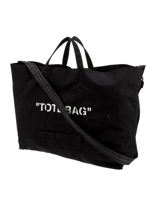 Off-White Canvas Tote
