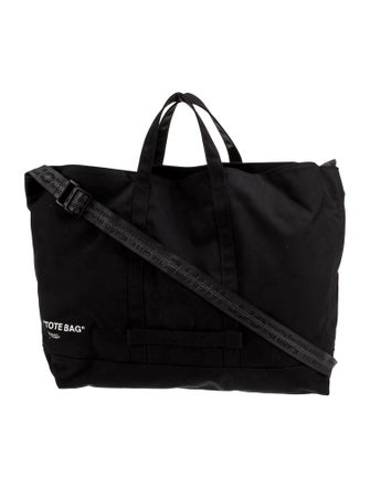 Off-White Canvas Tote