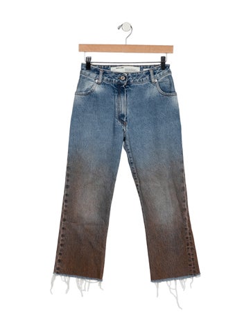 Pre-owned Off-white 2019 Straight Leg Jeans In Blue