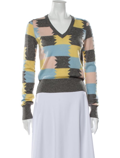 Happy Sheep Wool Printed Sweater Wool